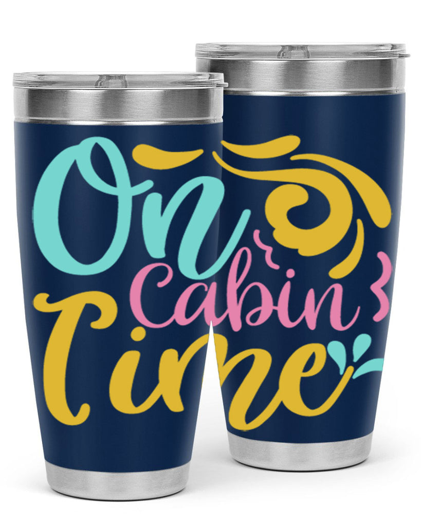 ON CABIN TIME Style 59#- summer- Tumbler