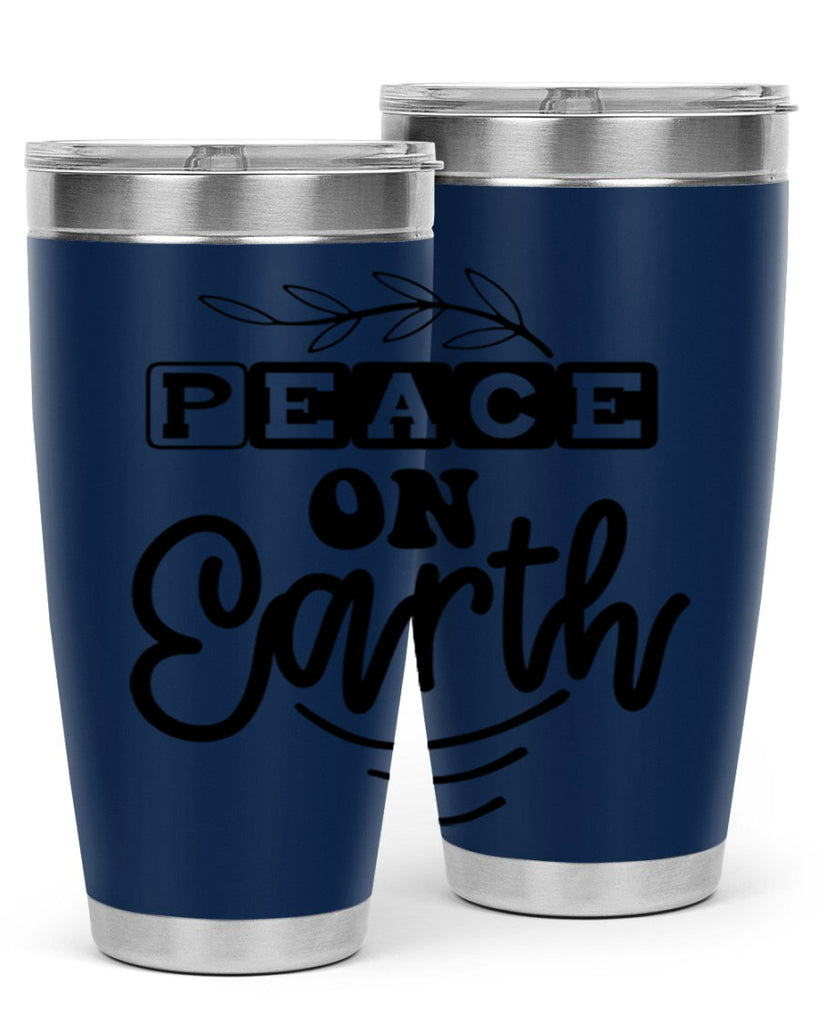 Peace on Earth 335#- winter- Tumbler