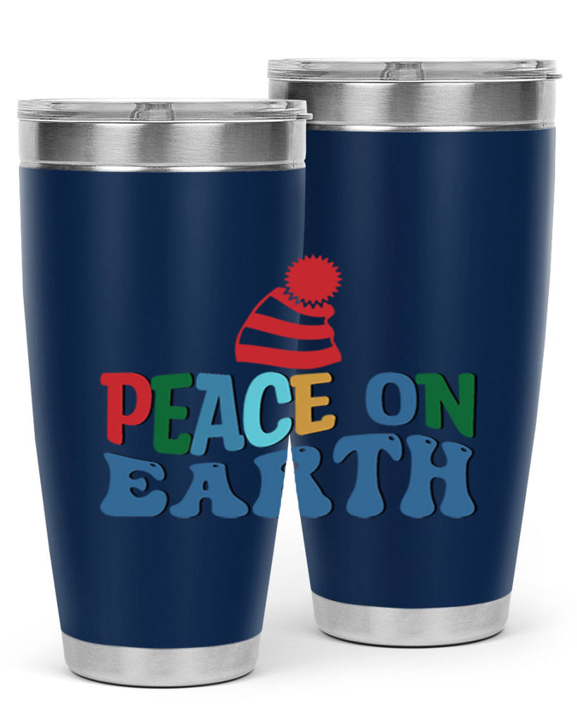 Peace on Earth 337#- winter- Tumbler
