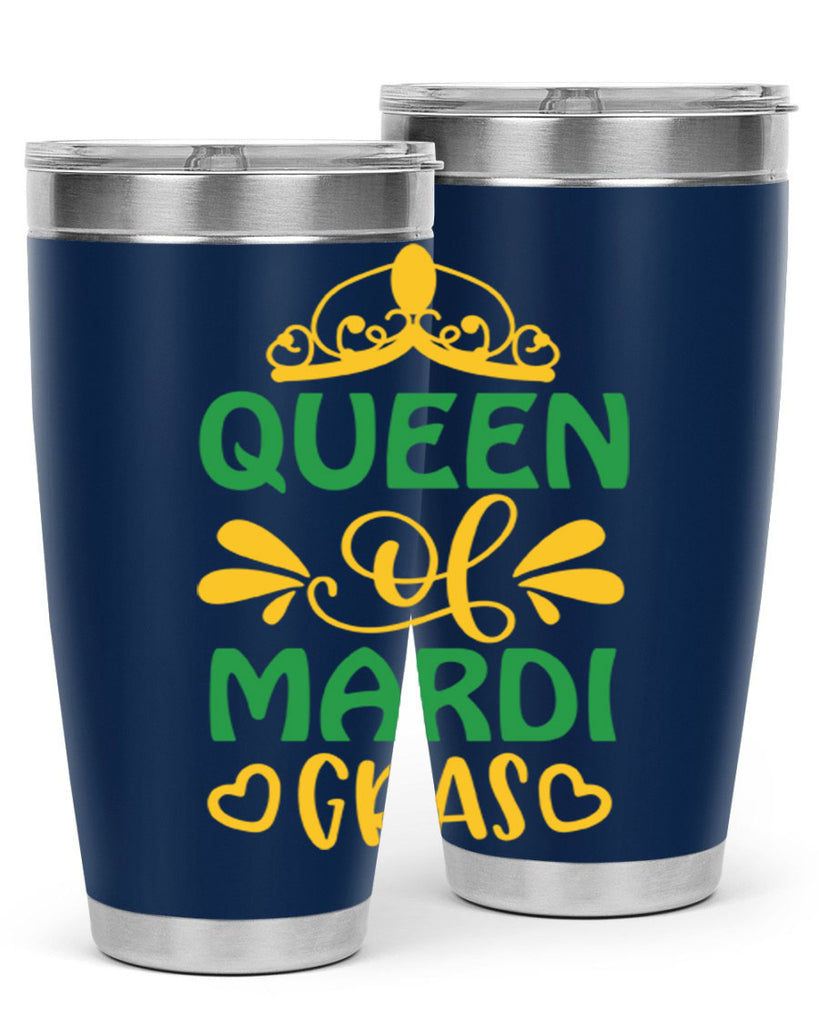 Queen Of Mardi Gras 134#- fashion- Cotton Tank