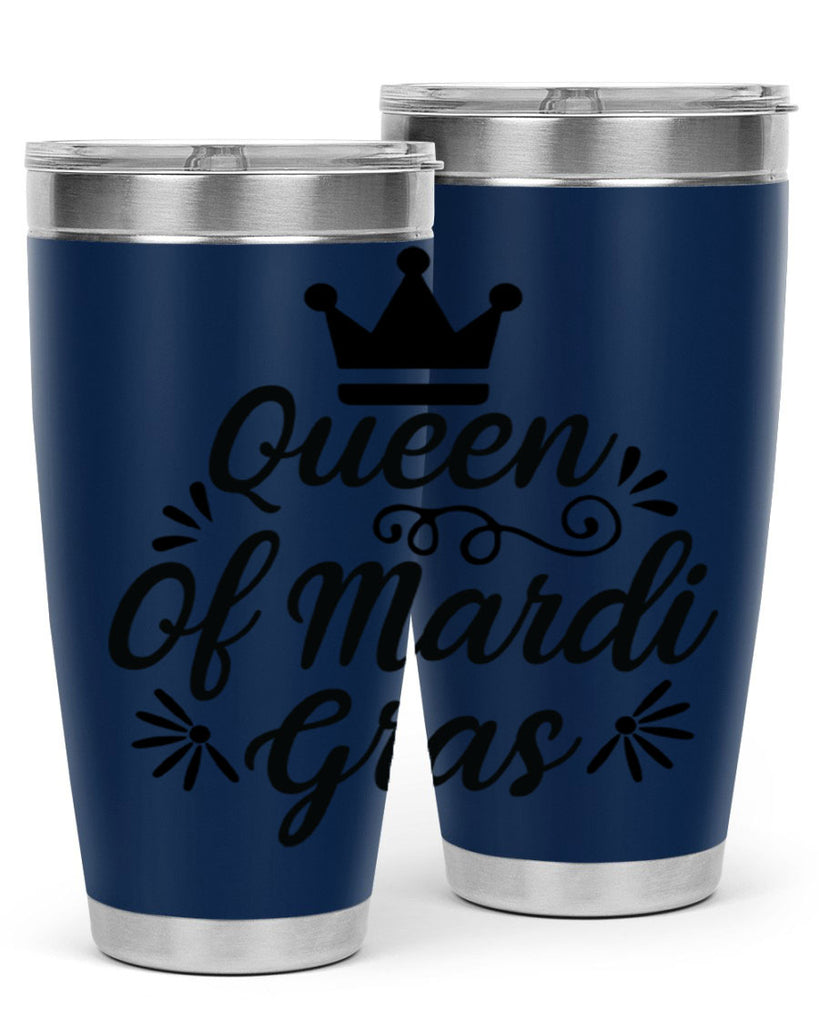 Queen Of Mardi Gras 135#- fashion- Cotton Tank