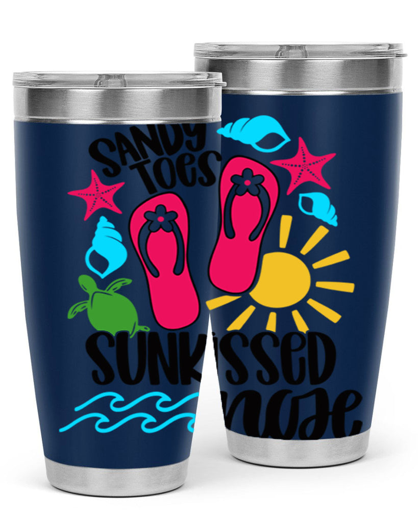 Sandy Toes Sunkissed Nose Style 27#- summer- Tumbler