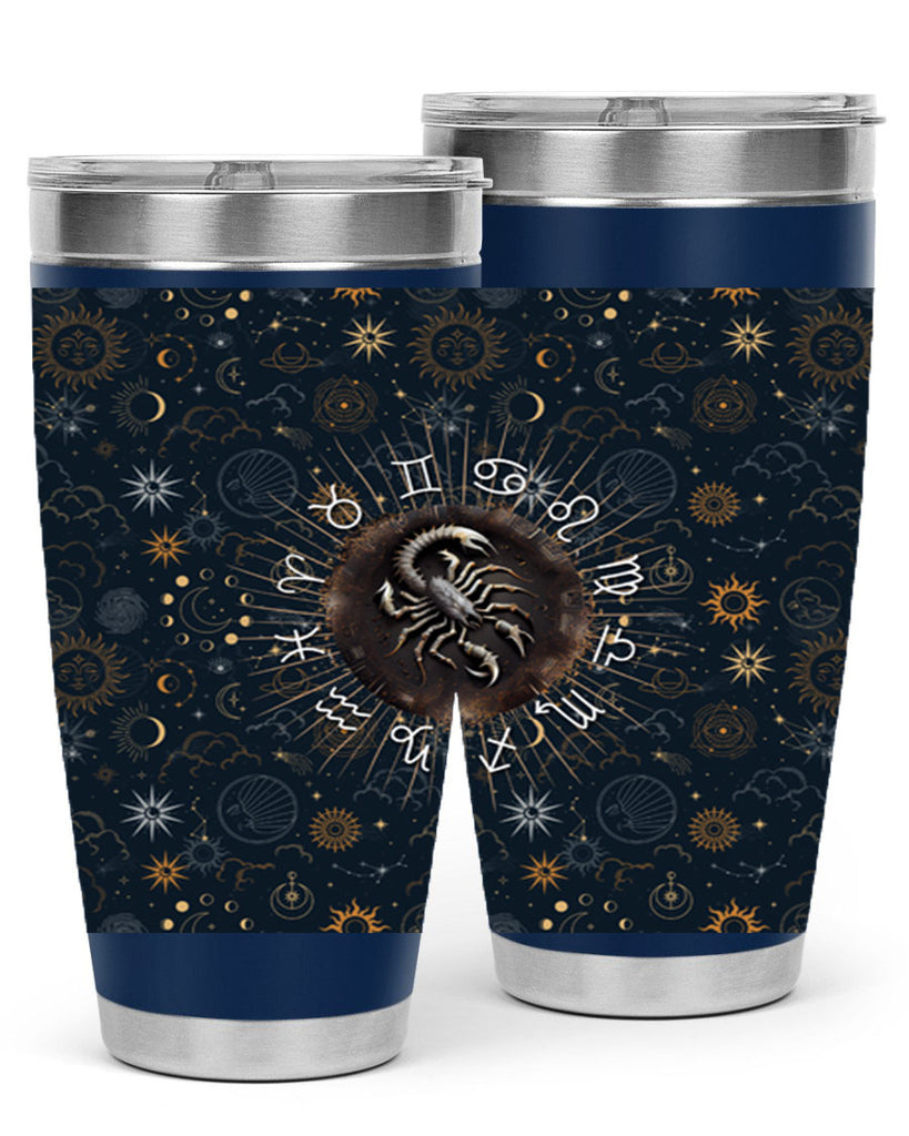 Scorpius Straight 466#- zodiac- Tumbler
