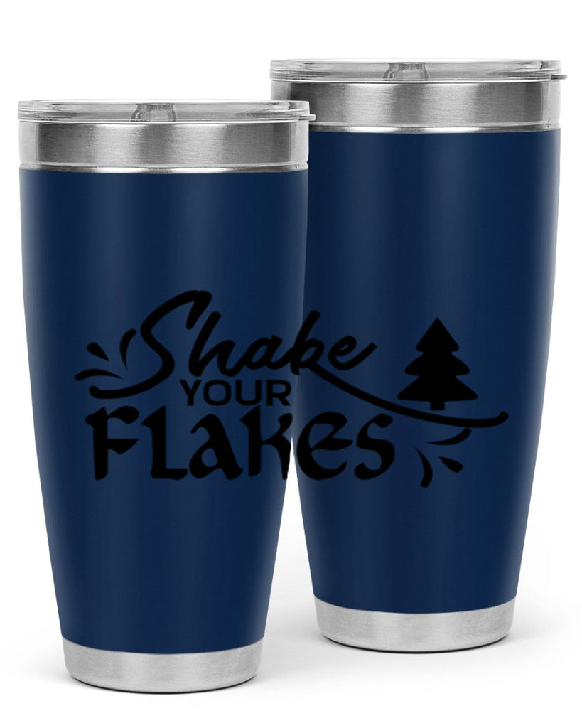 Shake Your Flakes 354#- winter- Tumbler