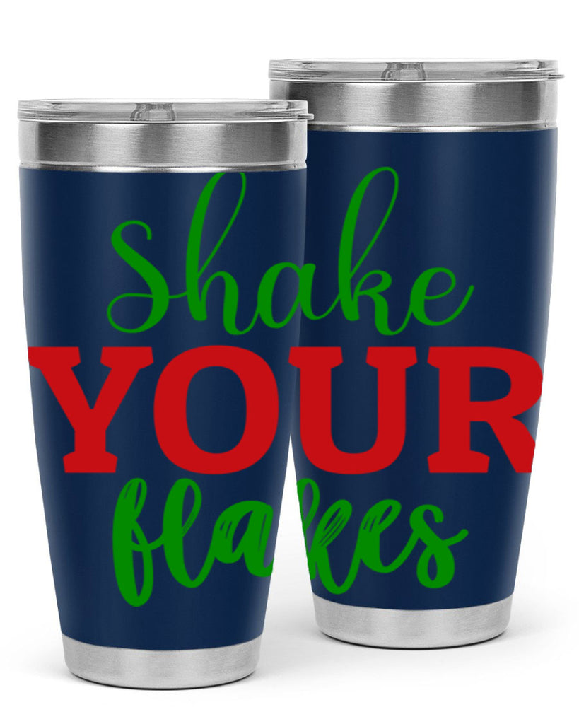 Shake Your Flakes 355#- winter- Tumbler