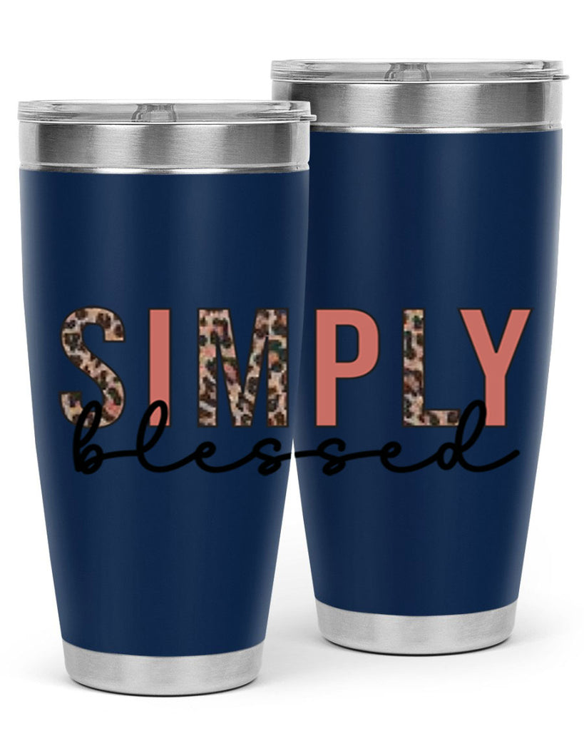 Simply blessed 575#- fall- Tumbler