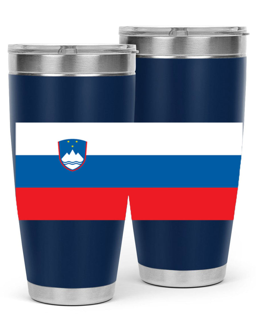 Slovenia 39#- world flags- Tumbler