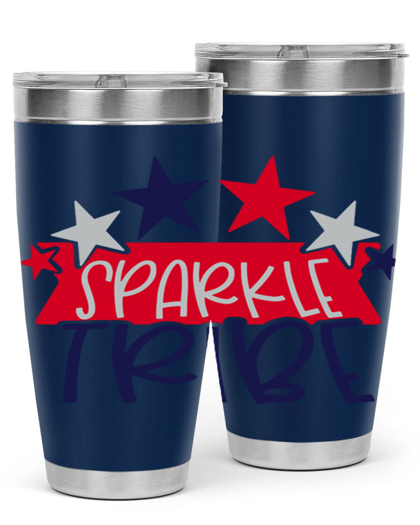 Sparkle Tribe Style 172#- Fourt Of July- Tumbler