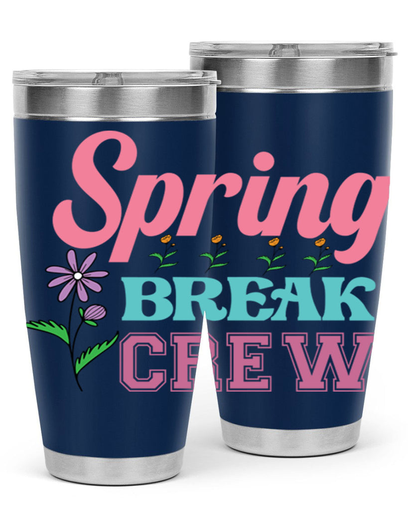 Spring Break Crew  484#- spring- Tumbler