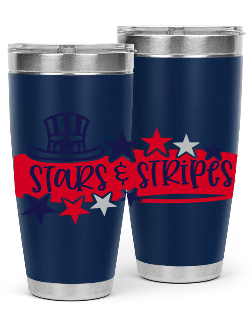 Stars Stripes Style 175#- Fourt Of July- Tumbler