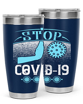 Stop covid Style 22#- corona virus- Tumbler