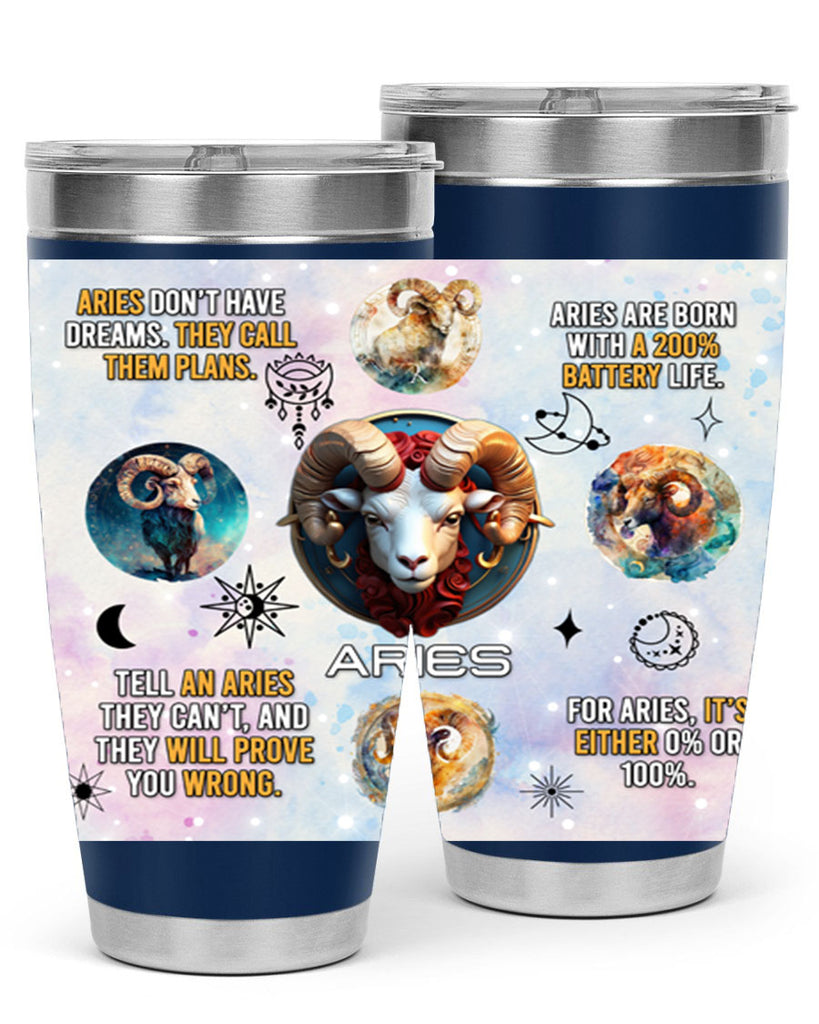 StraightAries 469#- zodiac- Tumbler