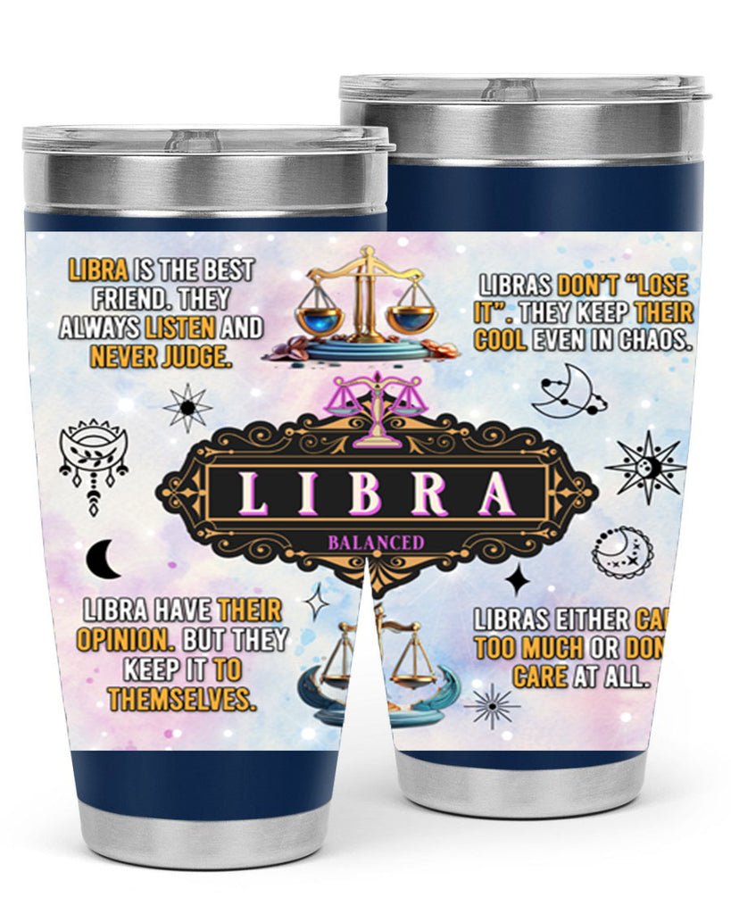 StraightLibra 474#- zodiac- Tumbler