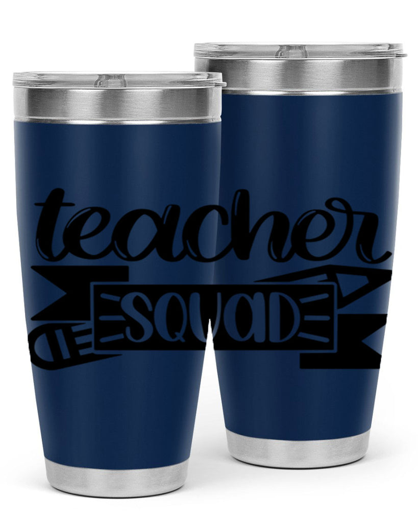 Teacher Squad Style 48#- teacher- tumbler