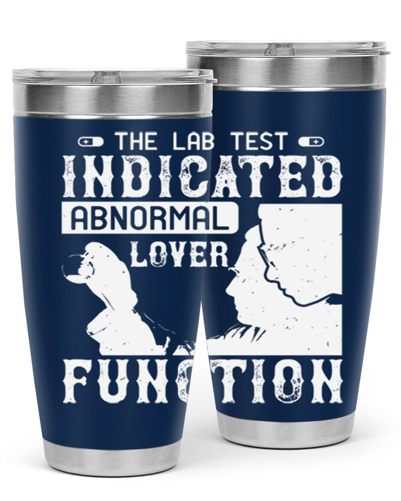 The lab test indicated abnormal lover function Style 22#- medical- tumbler