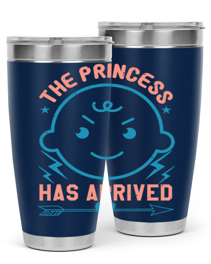 The princess has arrived Style 10#- baby shower- tumbler