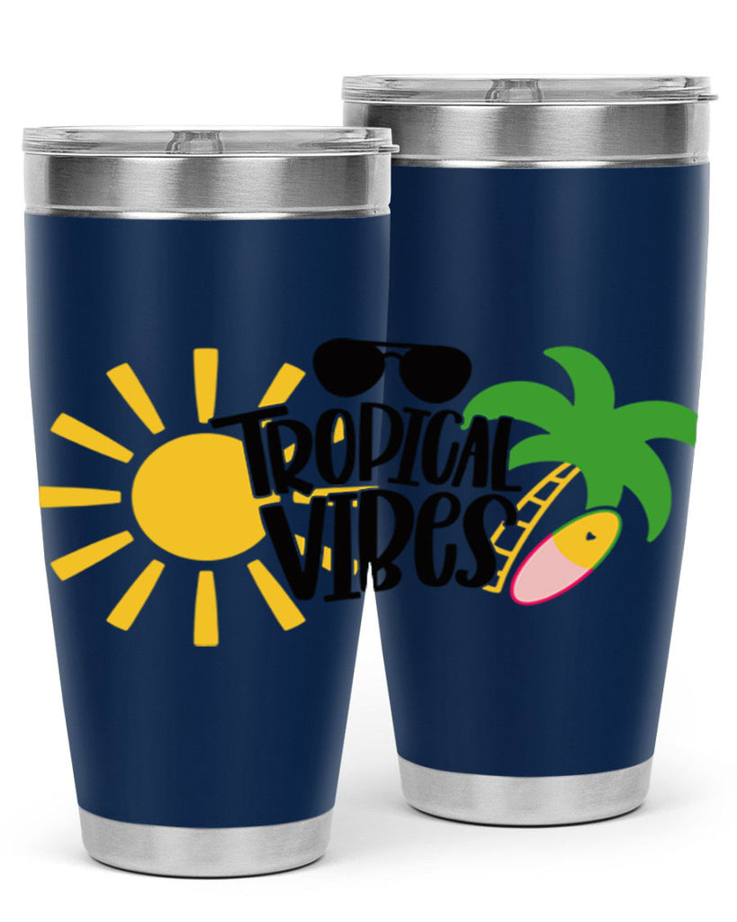 Tropical Vibes Style 9#- summer- Tumbler