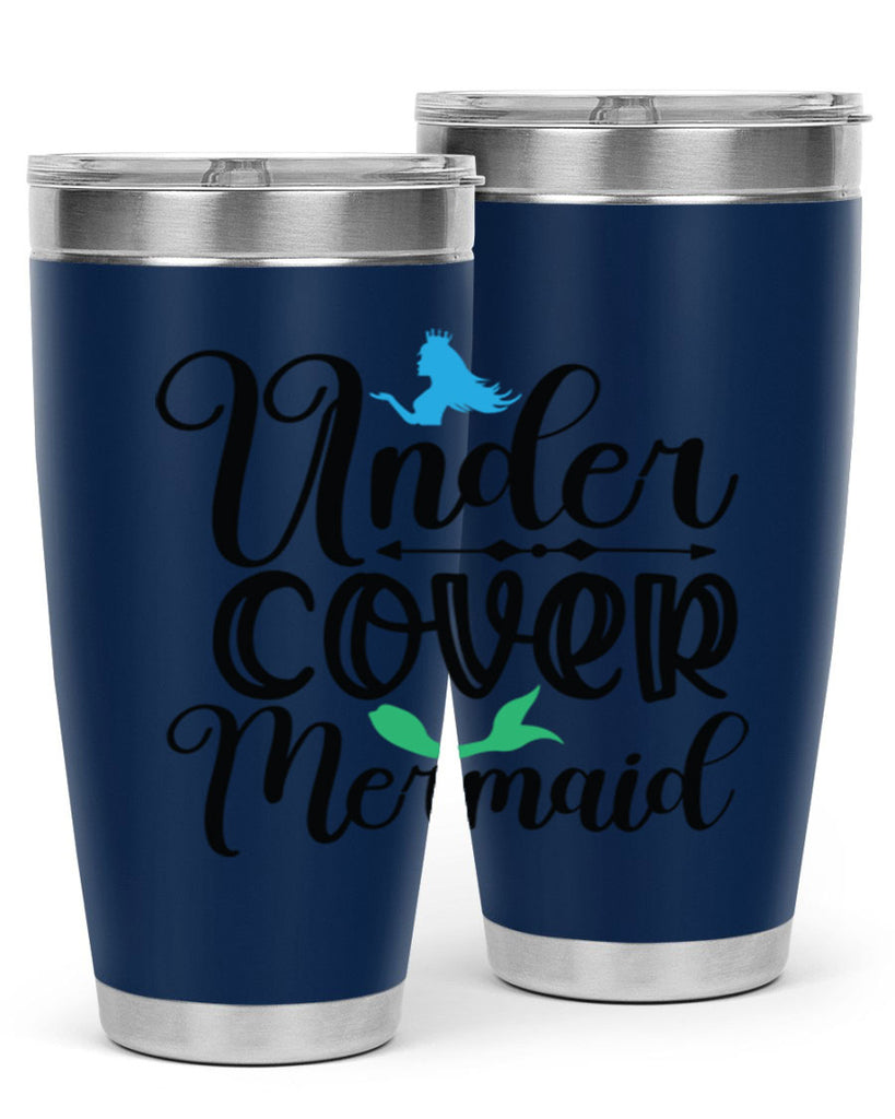 Under Cover Mermaid 651#- mermaid- Tumbler