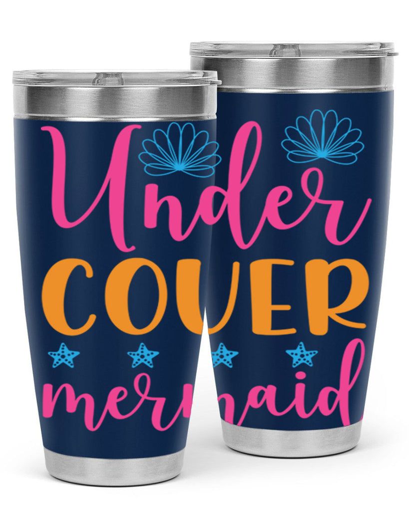 Under Cover Mermaid Design 653#- mermaid- Tumbler