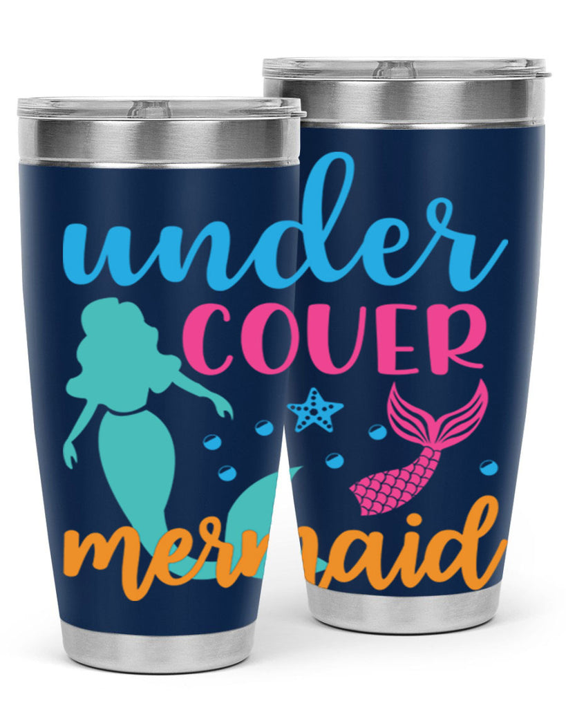 Under Cover Mermaid Design 654#- mermaid- Tumbler