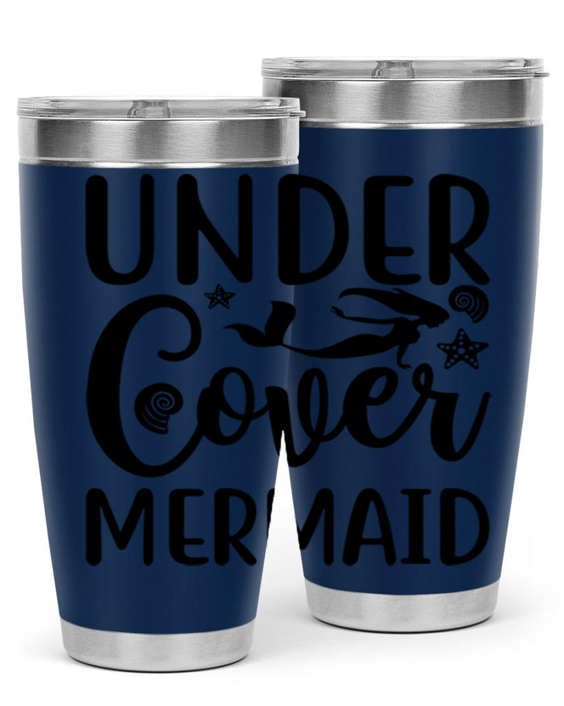 Under cover mermaid design 655#- mermaid- Tumbler