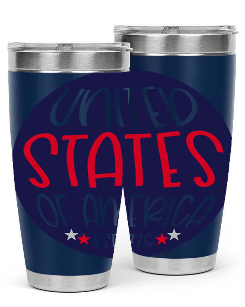 United States Of America Est Style 176#- Fourt Of July- Tumbler