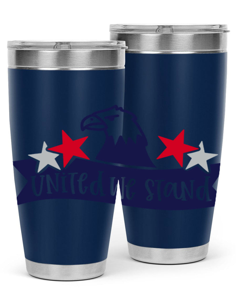 United We Stand Style 178#- Fourt Of July- Tumbler