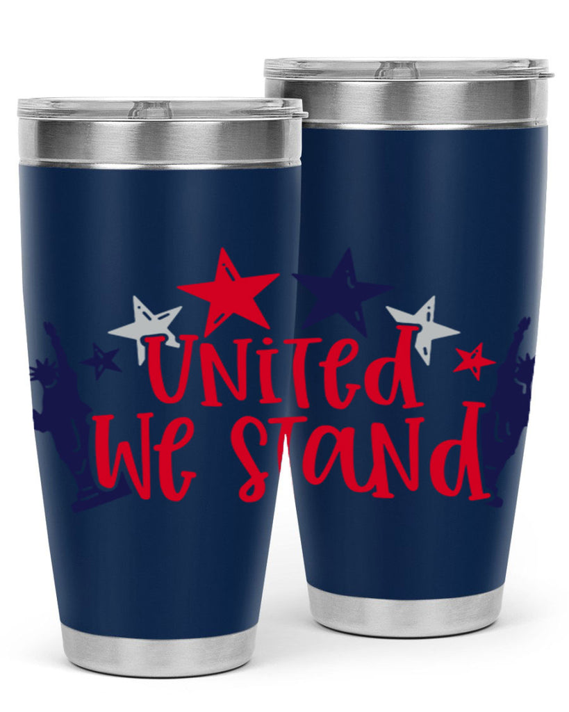 United We Stand Style 179#- Fourt Of July- Tumbler