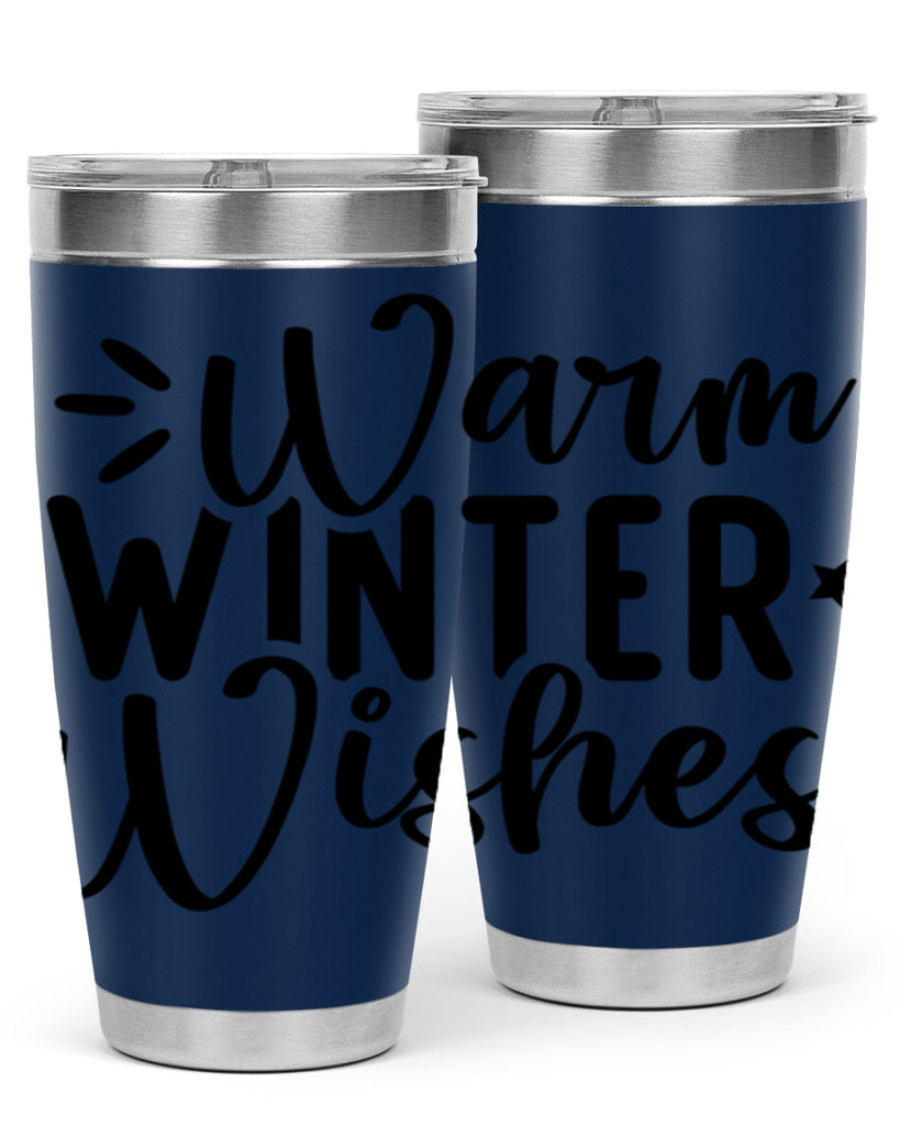 Warm Winter Wishes459#- winter- Tumbler