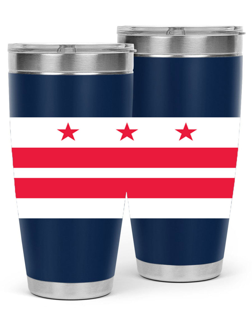 Washington DC 5#- Us Flags- Tumbler