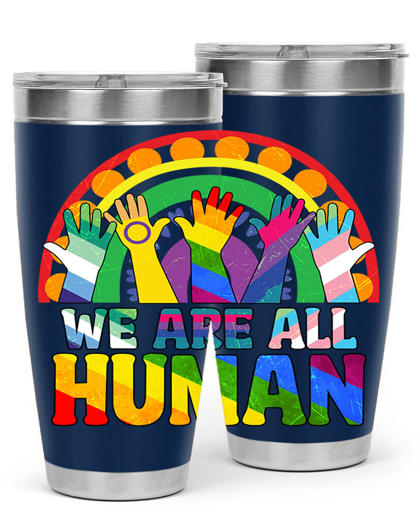 We Are All Human Pride Ally Rainbow Lgbt 25#- lgbt- Tumbler