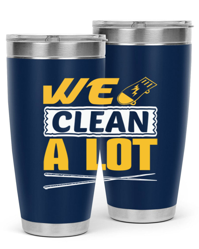 We clean a lot Style 10#- cleaner- tumbler
