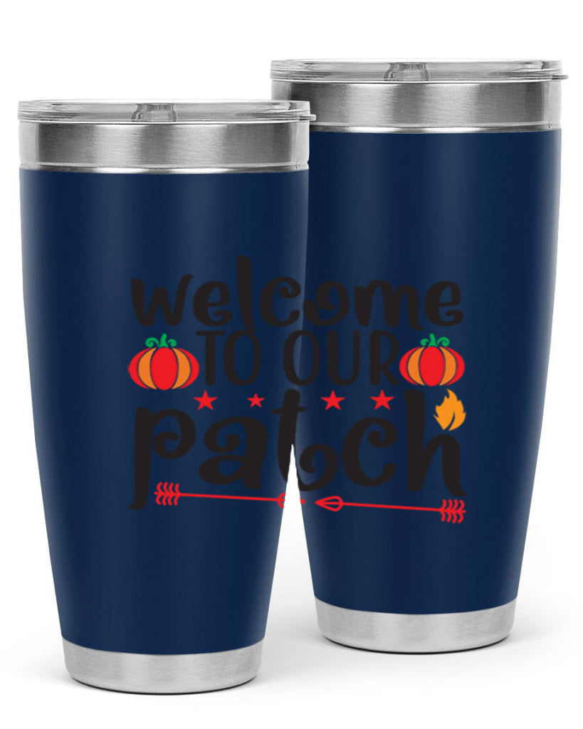 Welcometoourpatch 641#- fall- Tumbler