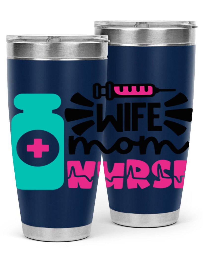 Wife Mom Nurse Style Style 10#- nurse- tumbler