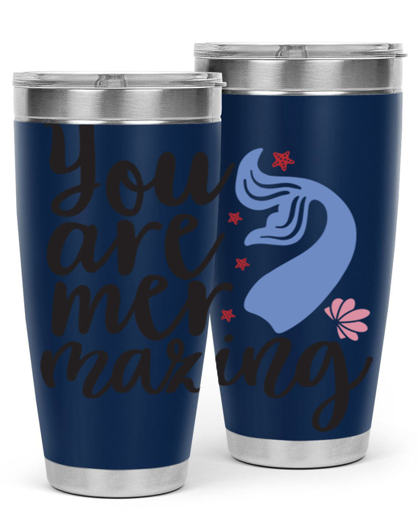 You are mermazing 681#- mermaid- Tumbler
