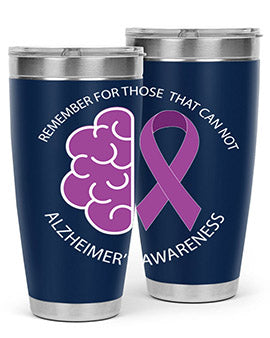 alzheimers awareness style 40#- alzheimers- Tumbler