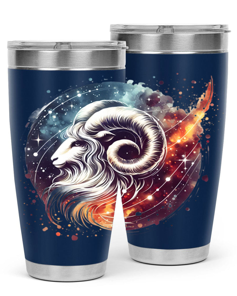 aries 124#- zodiac- Tumbler