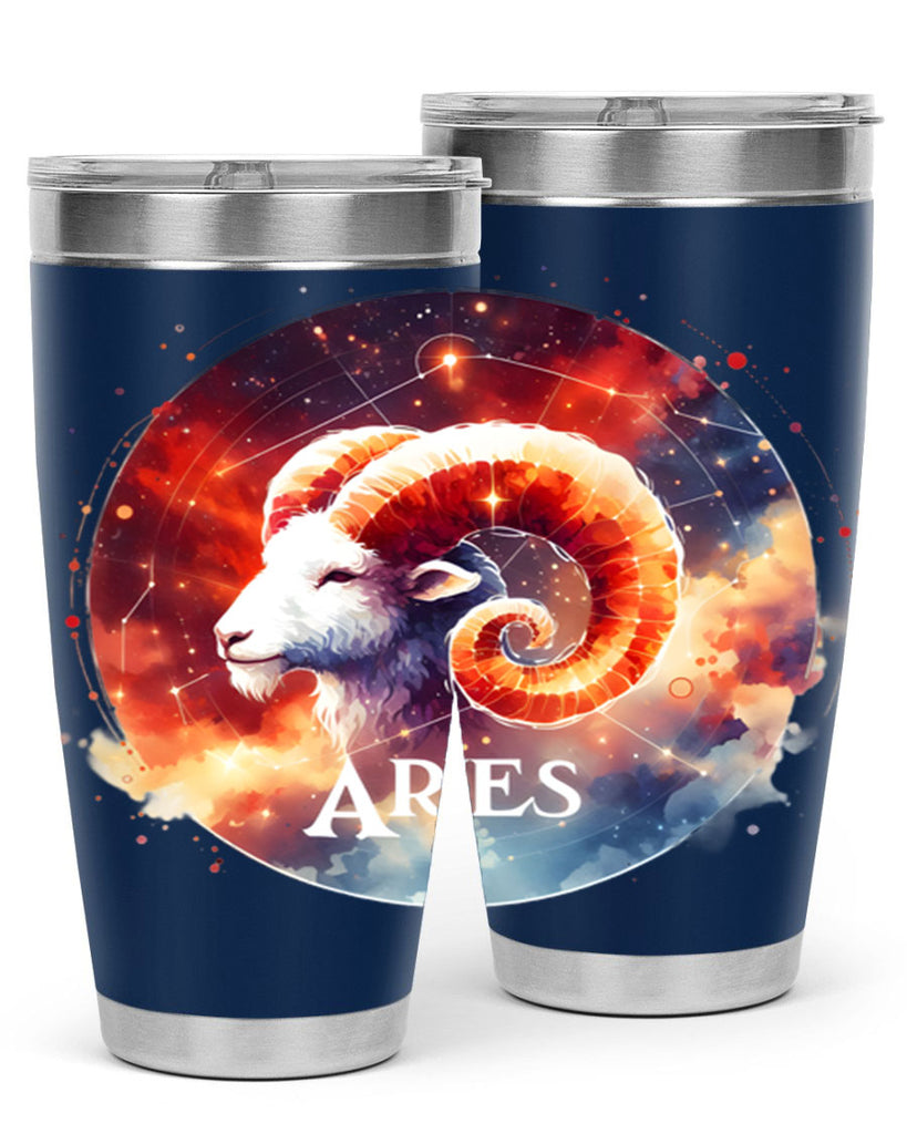 aries 128#- zodiac- Tumbler