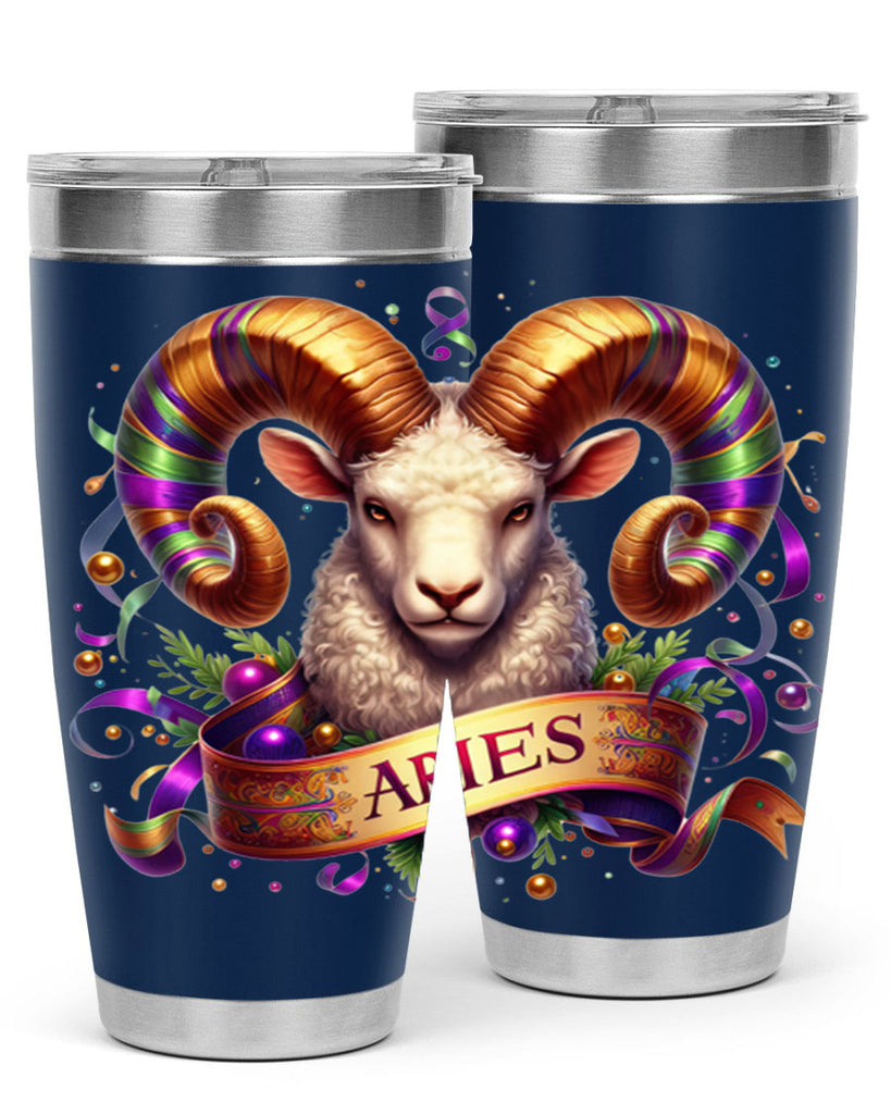 aries 136#- zodiac- Tumbler