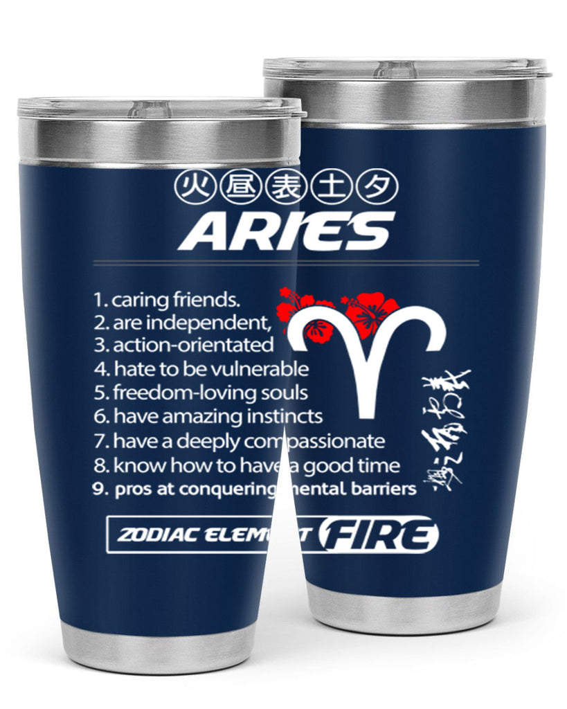 aries 137#- zodiac- Tumbler
