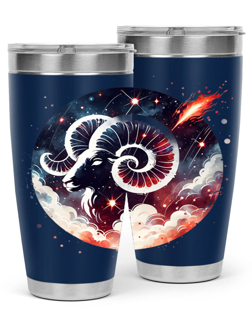 aries 140#- zodiac- Tumbler
