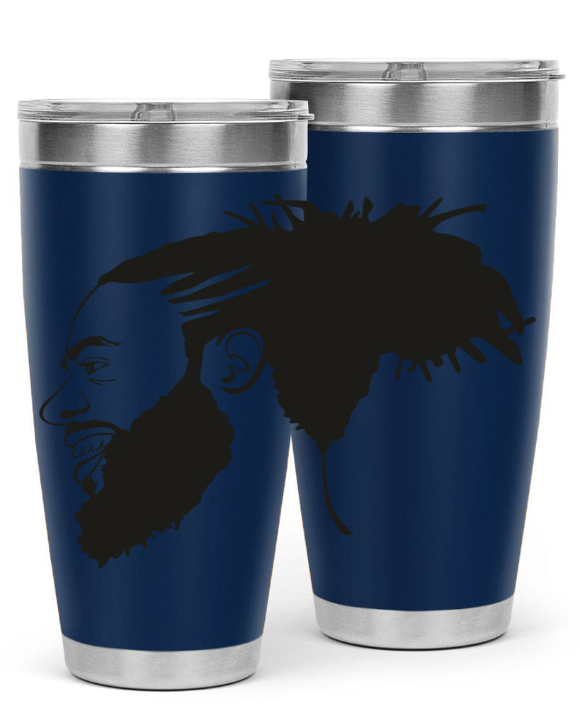 beardman 45#- black men - boys- tumbler