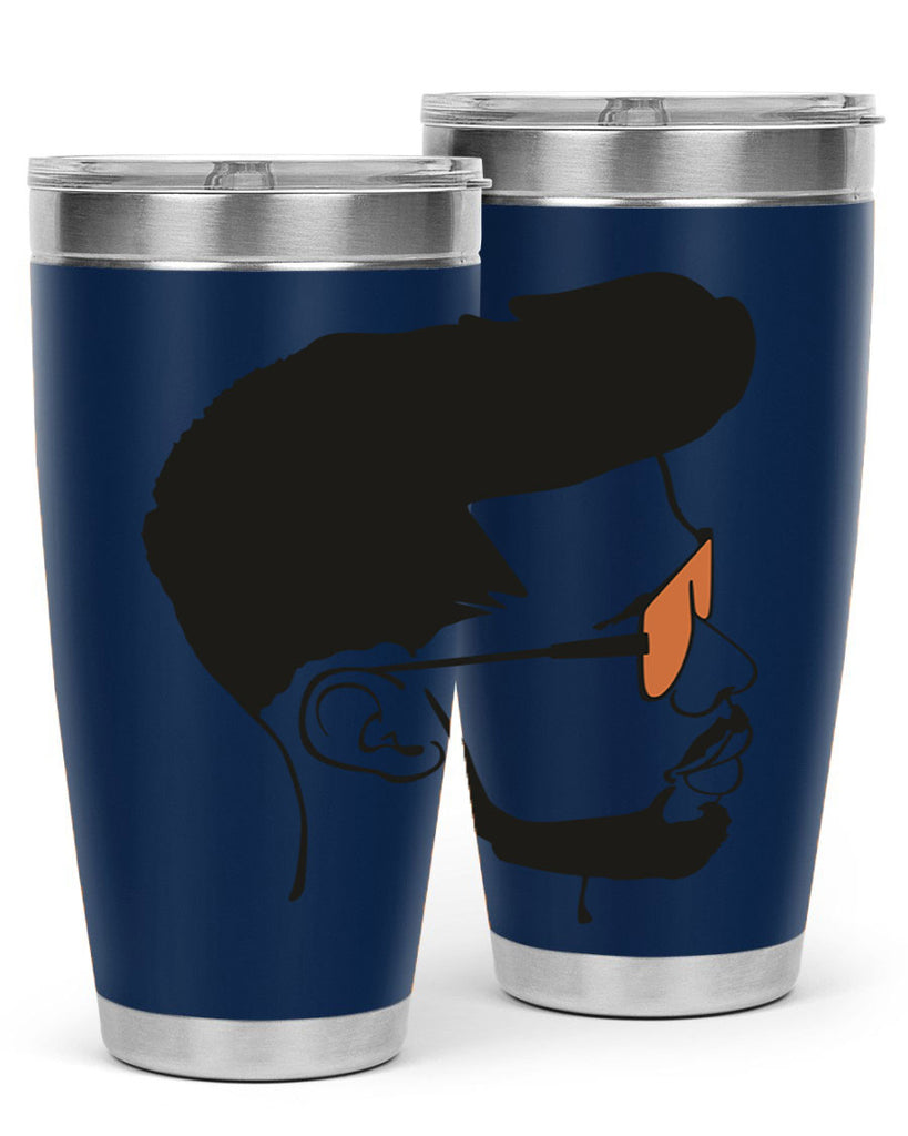 beardman 50#- black men - boys- tumbler