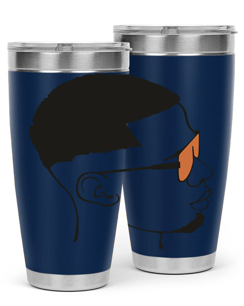 beardman 57#- black men - boys- tumbler
