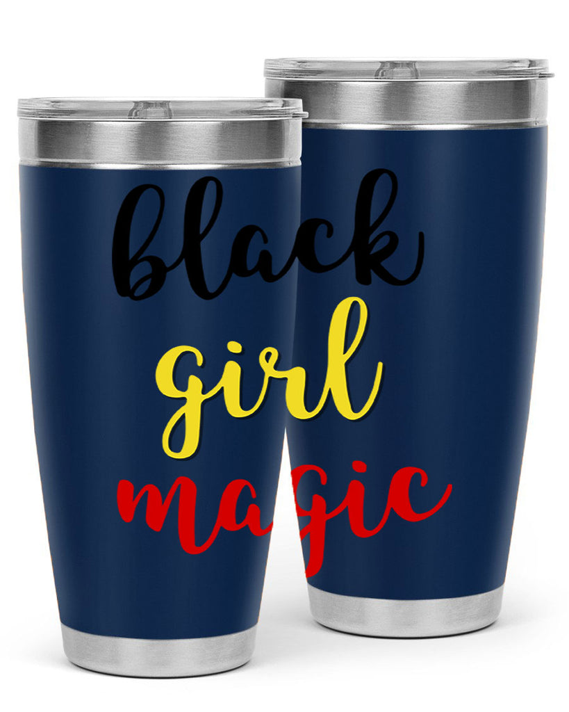 black girl magic color 246#- black words phrases- Cotton Tank