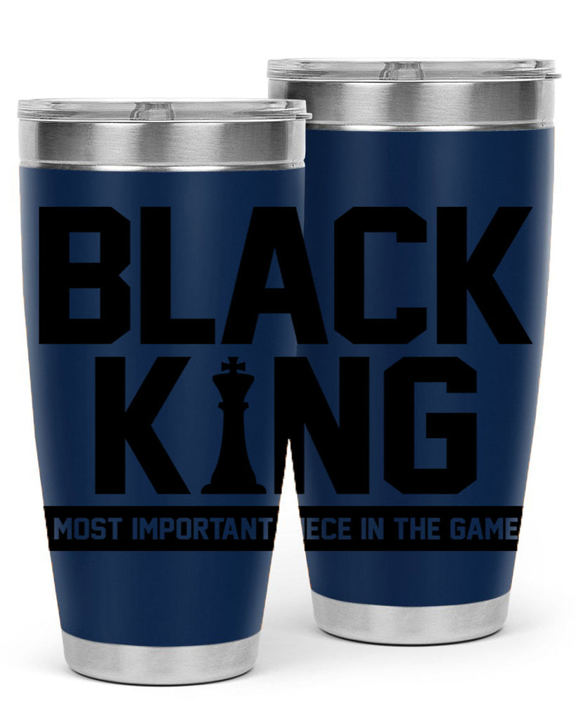 black king 199#- black words phrases- Cotton Tank