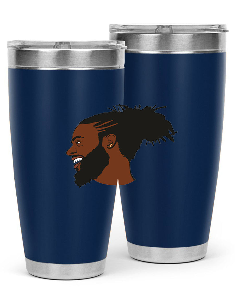 black man 41#- black men - boys- tumbler