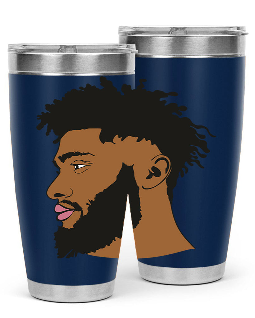 black man style 3#- black men - boys- tumbler