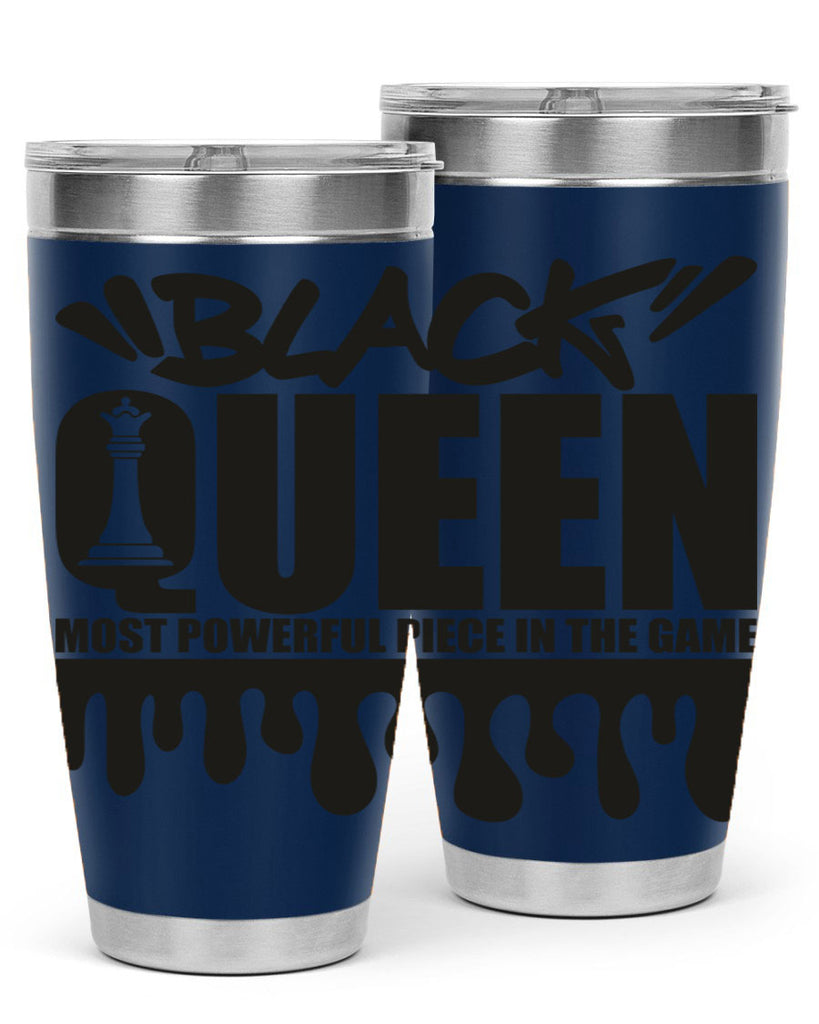 black queen 213#- black words phrases- Cotton Tank