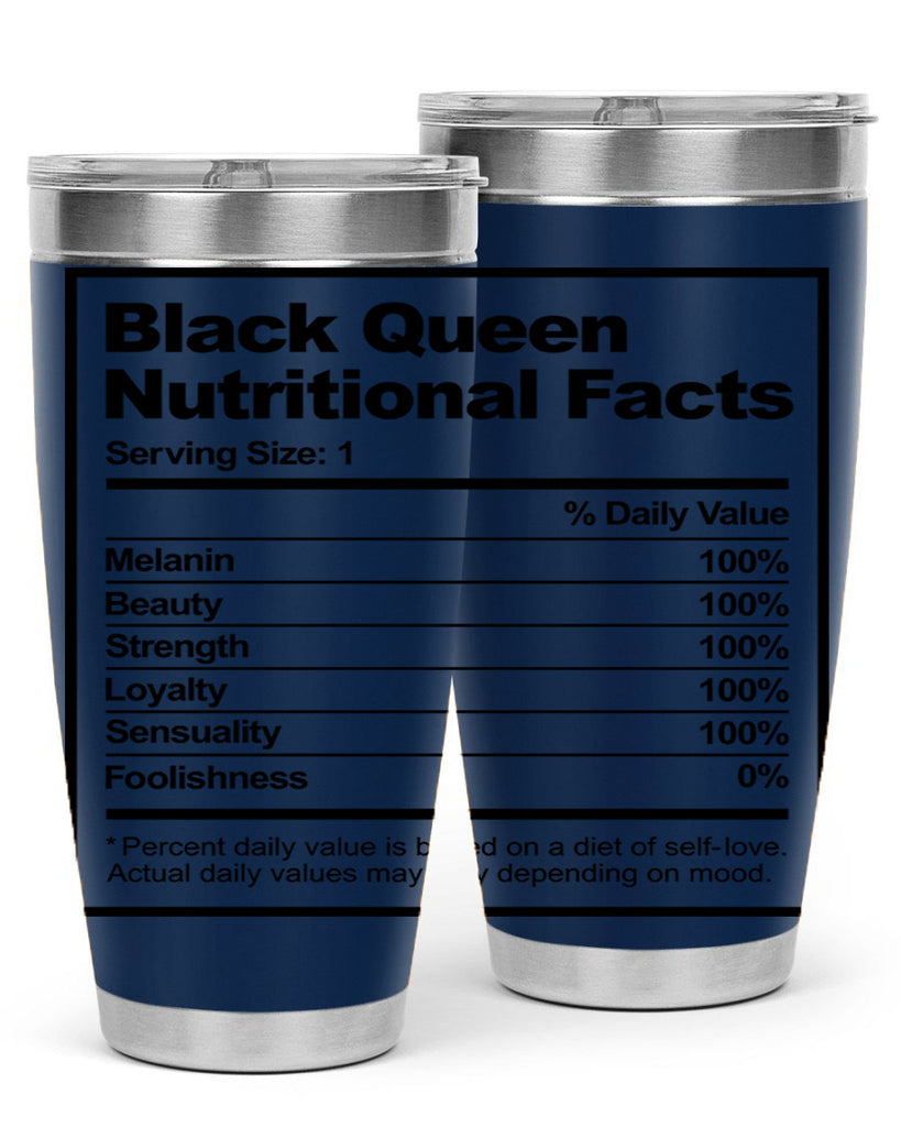 black queen nutritional facts 219#- black words phrases- Cotton Tank